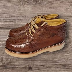 Ostrich Leather Shoes