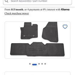 2016 Ford F250 Floor Mats