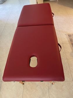 Massage table