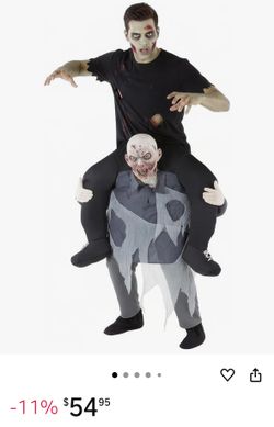 Adult Zombie Piggy Ride