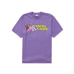 Supreme Knowledge Tee ‘purple’