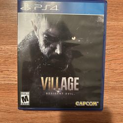 Resident Evil Village PS4 Game