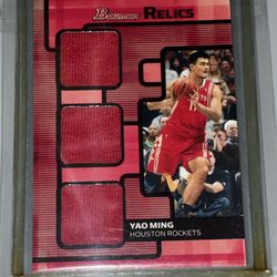 Yao ming basketball card