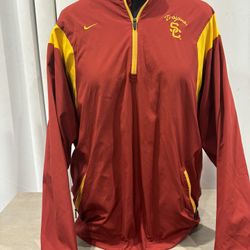 USC Trojans Football Nike Pull Over Jacket