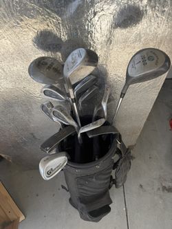 Golf Clubs And Bag