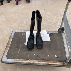 Par de botas de hule del 9
