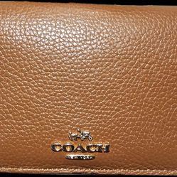 Coach Leather Wallet Authentic