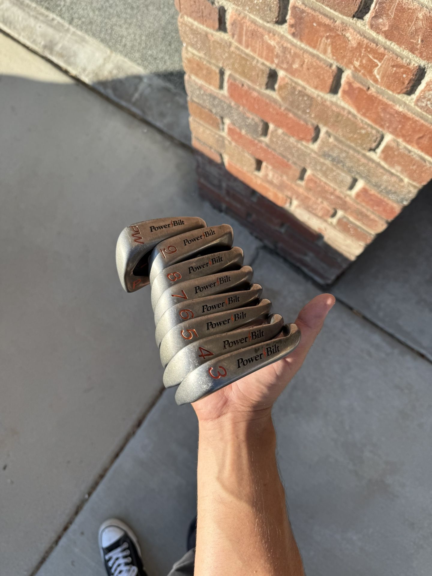 Pitch-3 Iron Power Bilt Golf Clubs
