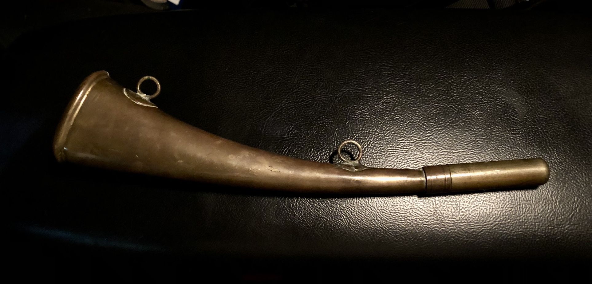 Antique Brass Animal Call/hunting Horn