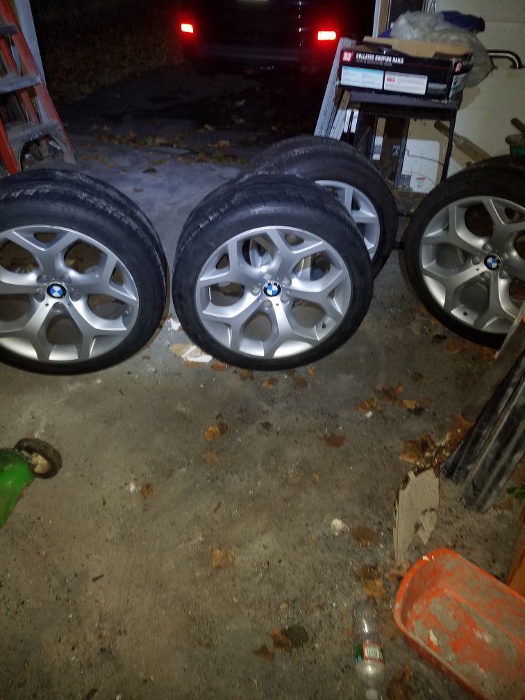 BMW X5 X6 wheels tires rims