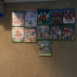 DVDs and Xbox One games
