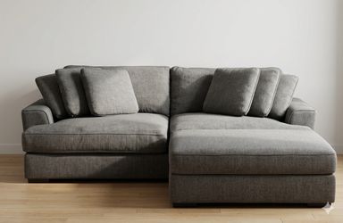 Sofa couch and ottoman