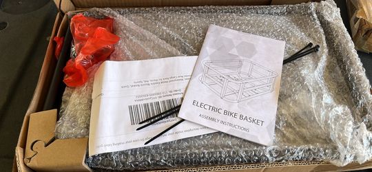 Electric bike basket