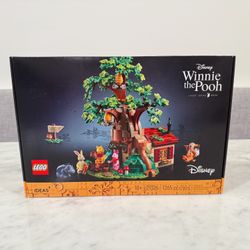 New Sealed 21326 LEGO Ideas Disney Winnie the Pooh Retired Building Toy Set Authentic Winnie, Piglet, Tigger and Rabbit Minifigures