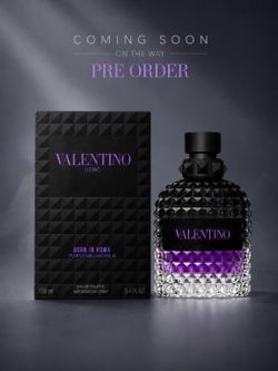 Velentino uomo born in Roma purple melancholia
