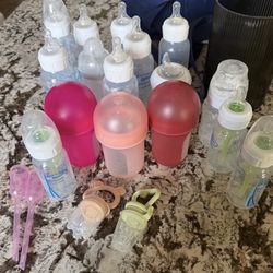 Baby bottled free with purchase only