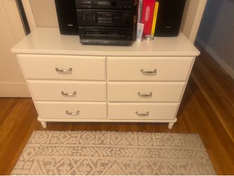 Dresser and bed frame 150$ for both