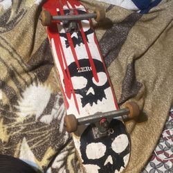 Skate Board With Long Board Trucks 