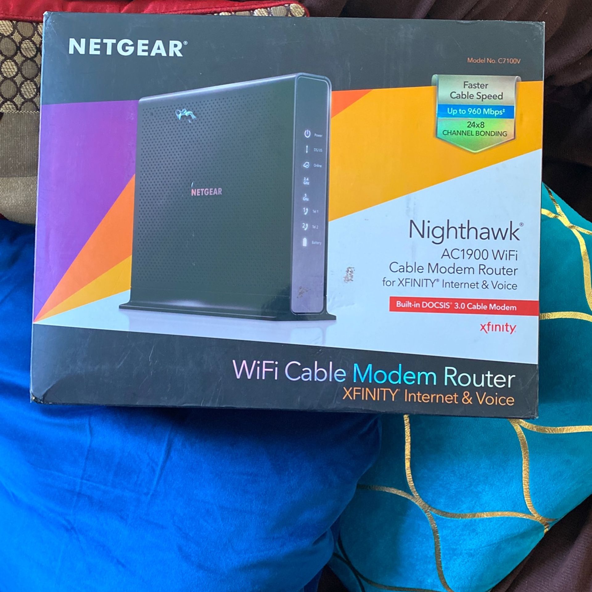Netgear Cable Modem Router ac1900