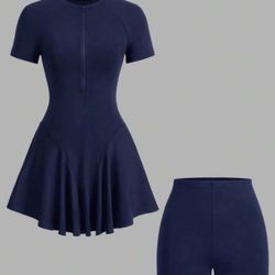 Sporty Skirt Set