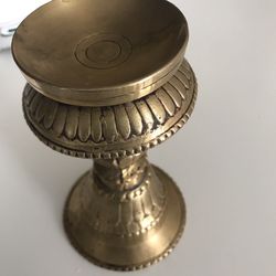 Beautiful metal candle holder