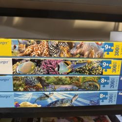 Puzzles 200-500 Piece Puzzles. Large format Puzzles Available 