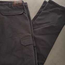 Moreen Fleece Lined Cargo Pants 32x32 100% Cotton 