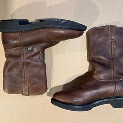 Justin 10-inch Conductor Work Boots Sz10
