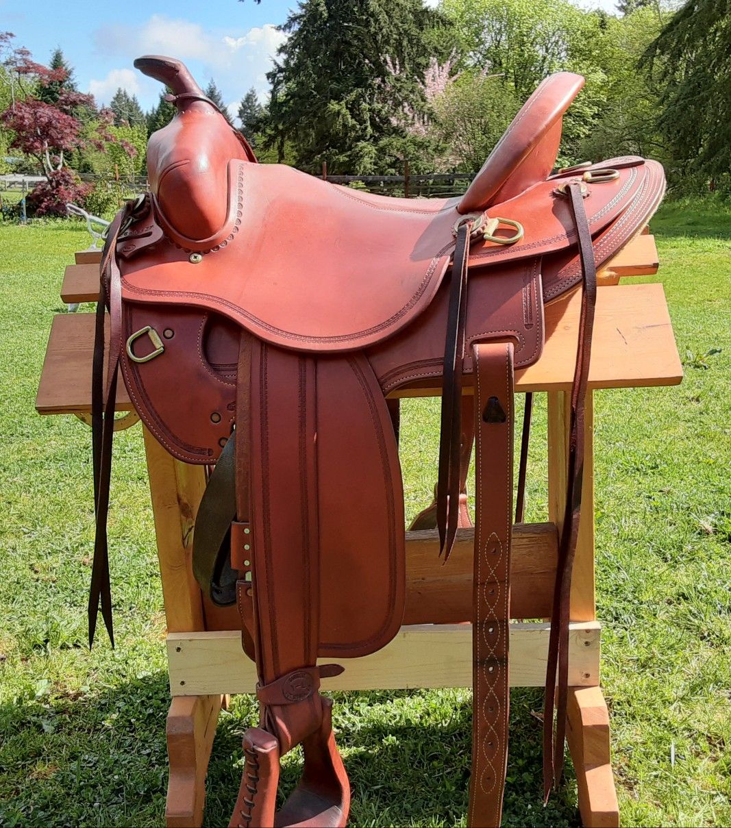Y-L Custom Trail/Ranch Saddle