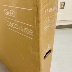 Samsung - 50" Class Q60C QLED 4K UHD Smart Tizen TV  Brand New In Box