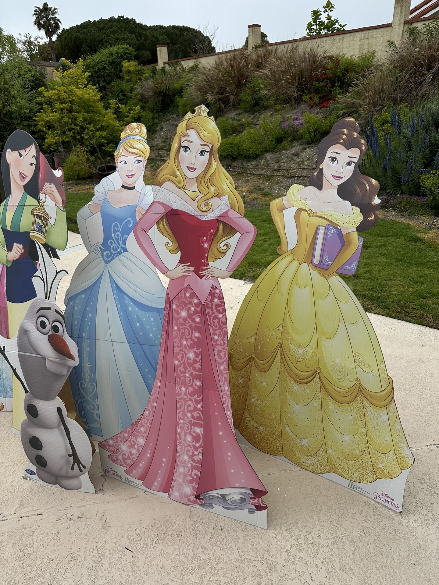 strapless open back dress Disney Princess Theme Cutout (6 inches/250 GSM Cardstock/Mixcolour/12P –  PartyDecor Mall