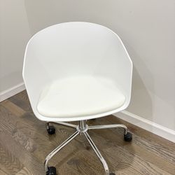 White Swivel Chair