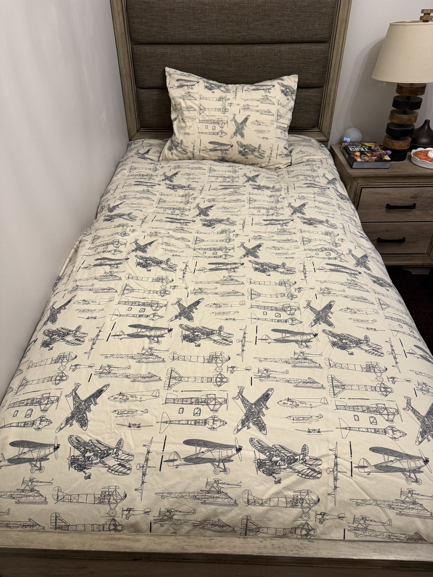 RH Restoration Hardware Twin Size Bedding (2 Available, Each Sold Separately)