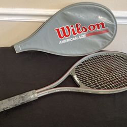 WILSON AMERICAN ACE TENNIS RACQUET