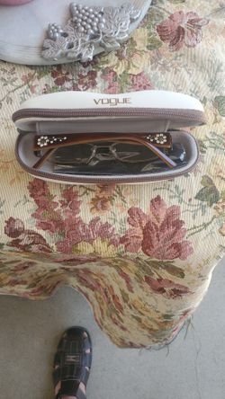 Vintage  Voque Rhinestone  Glasses 