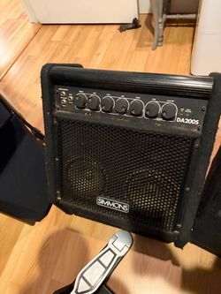 Simmons DA200S Stereo Electronic Drum Amplifier – 200W High Output