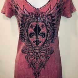 Ladies V-neckTee- 
