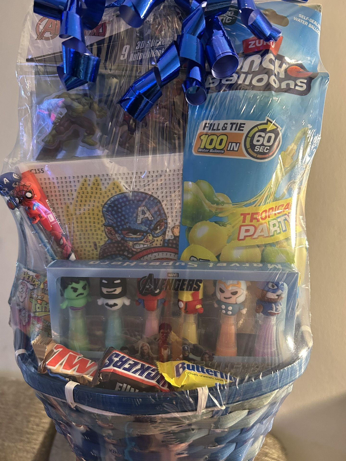 Boy Avengers Easter Basket
