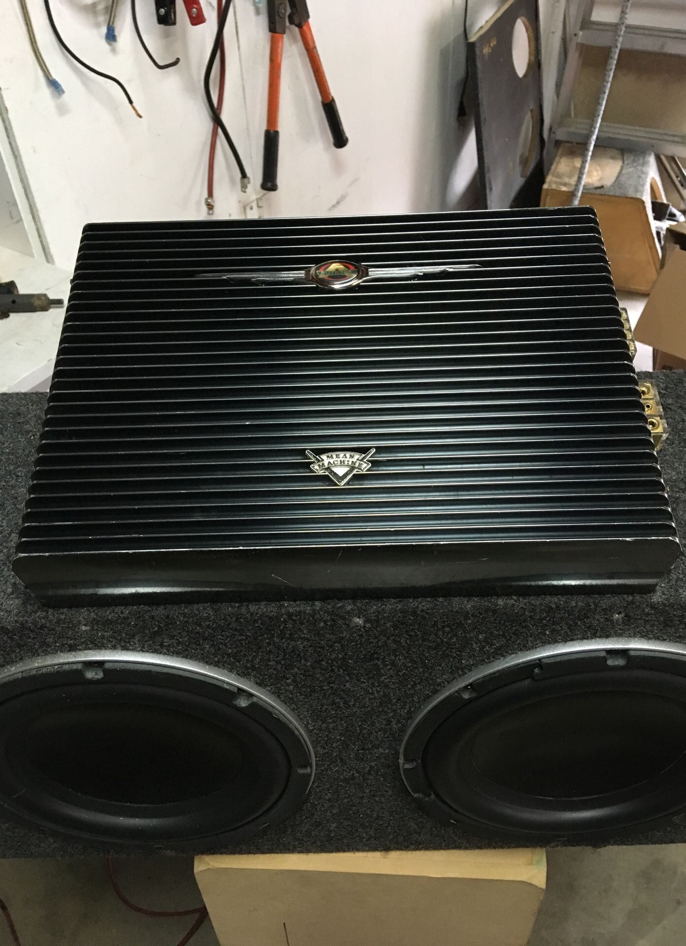 Autotek MX500 Mean Machine two channel power amplifier True old school amps