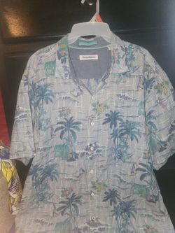 Tommy Bahama Hawaiian Shirt Best Brand High Quality XL Size