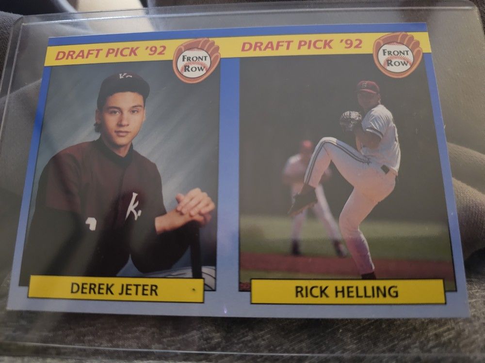 Derek Jeter Rookie Front Row Sheet