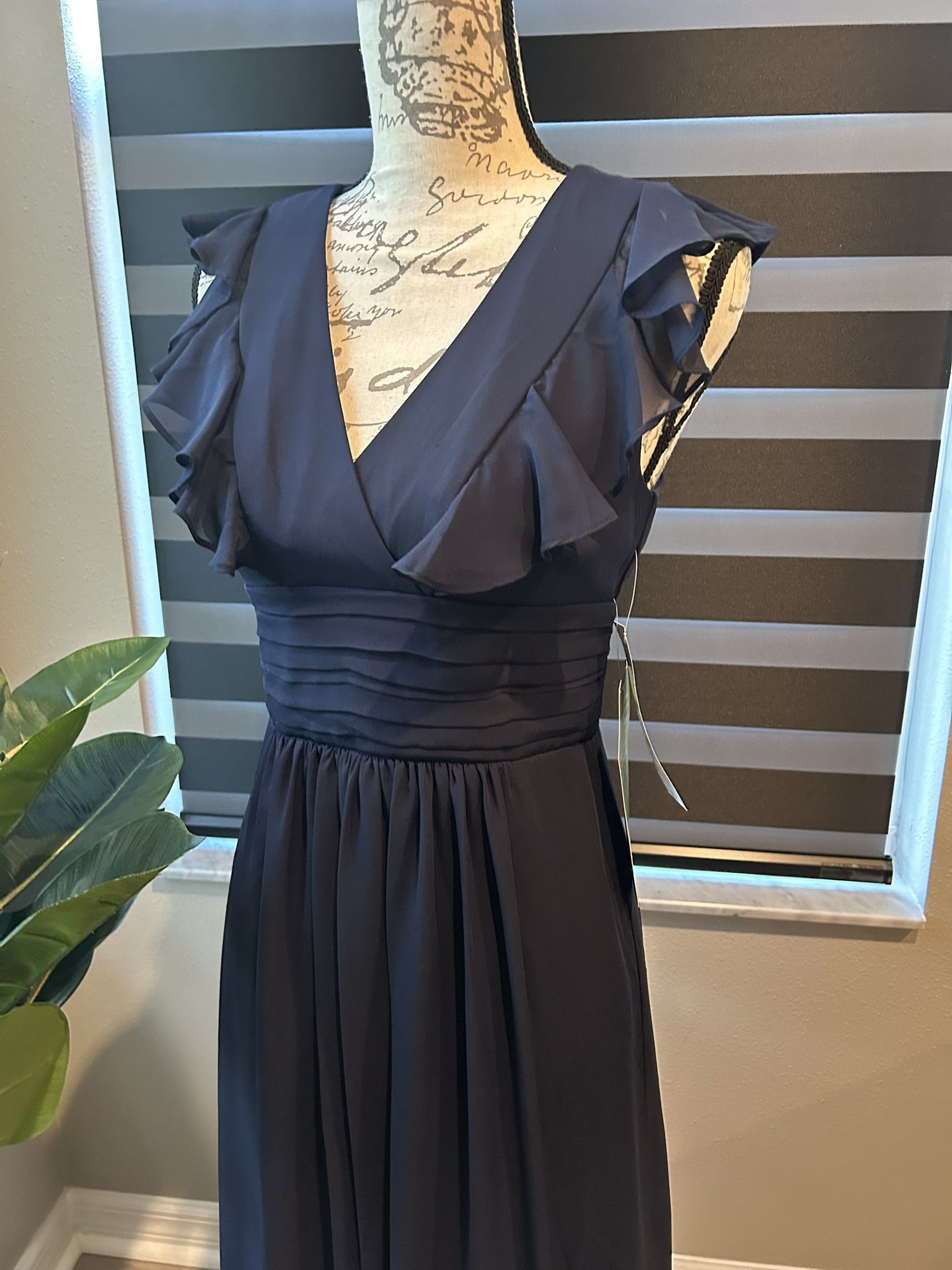 NAVY BLUE NIGHT DRESS BRAND NEW SIZE 2 Clothing