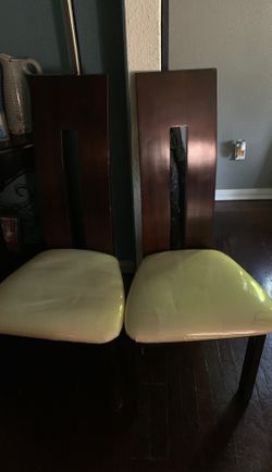 4 chairs $25 each
