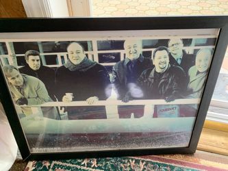 26 x 20 Black Picture Frame Sopranos’s