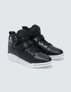 NIB MASTERMIND SEARCHNDESIGN 'MMJ' Black Basket Sneakers Shoes Size 9/42 $1800