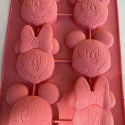 Mickey And Minnie Silicone Molds 