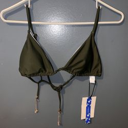 Starfish Chain Detail Knotted Triangle Bikini Set 
