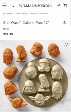 Star Wars cup cake mold