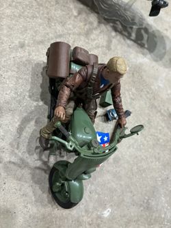 Captain America and Motorcycle 