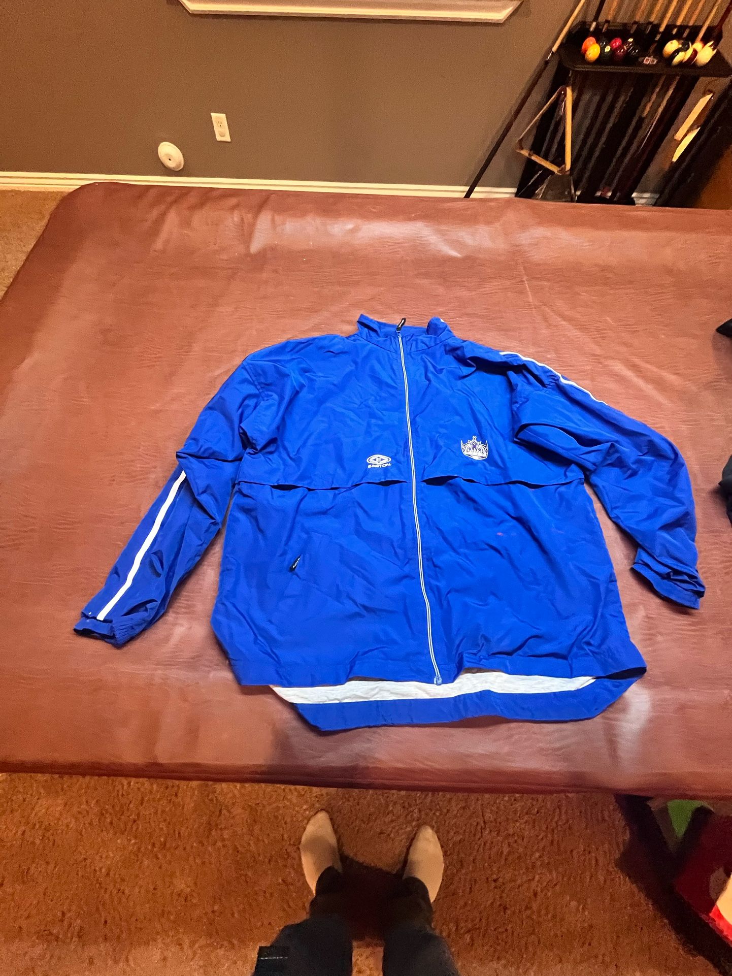 LA Kings rain jacket